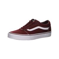 Vans Ward sneakers donkerrood/wit