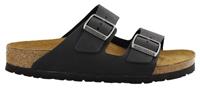 Unisex Birkenstock Pantoletten schwarz Arizona FL Schwarz