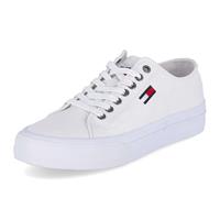 Tommy Hilfiger Long Lace-sneakers Voor Heren, Wit - Maat 44