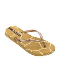 Ipanema I Love Safari teenslippers caramel/goud