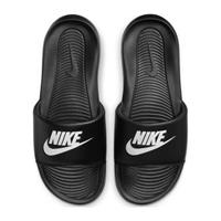 Nike Badeschuhe "Victori One", Logo, geplostert, vorgeformt, für Herren, schwarz