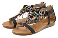Lascana Sandalette, mit kleinem Keilabsatz