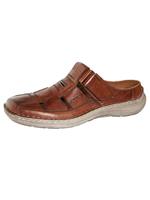 Muiltje met klittenbandsluiting Rieker Cognac