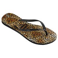 Havaianas Slim Leopard Fc 41454800090 Black