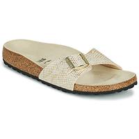 Birkenstock Madrid Bs 1018543  Shiny Python Eggshell