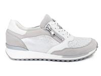 WALDLÄUFER Schnürhalbschuhe Schnürschuhe grau Damen 