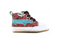 Go Banana's Pantoffels GB_ALLIGATOR-P Blauw / Rood 