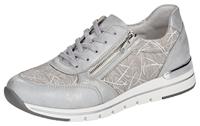 Remonte Sneaker Met Stretch Dames Grijs/Zilver