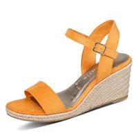 Tamaris Keilsandalette - Damen -  gelb