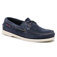 Sebago Docksides Portland Flesh Out Donkerblauw