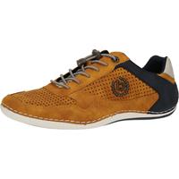 Bugatti Halbschuhe Schnürschuhe gelb Herren 