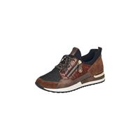 Remonte Sneakers Low braun/schwarz Damen 