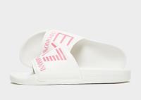 Emporio Armani EA7 Seaworld Slippers Dames - White- Dames, White