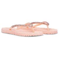 Ilse jacobsen Slippers met glitter CHEERFUL03G - 921 Soft Coral