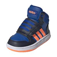 Adidas Baby Sneakers High HOOPS MID 2.0 für Jungen blau/orange Junge 