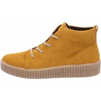 Gabor Sneaker high Rauleder gelb Sneakers High gelb Damen 