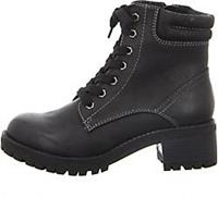 XTI , Black Pu Ladies Ankle Boots .,black in schwarz, Boots für Damen