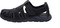 Josef Seibel , Sandale Maverick 01, Schwarz in schwarz, Sandalen für Herren