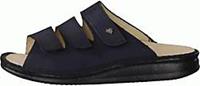 FinnComfort , Korfu - Komfort Pantolette in mittelblau, Sandalen für Damen