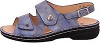 FinnComfort , Milos - Komfort Sandale in mittelblau, Sandalen für Damen