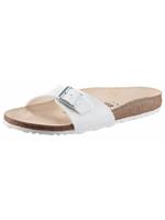 Birkenstock - maat 42- Madrid Dames Slippers - White