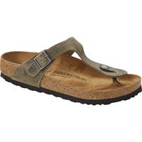 Birkenstock , Zehentrenner Gizeh Bs in dunkelbraun, Sandalen für Herren