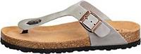 Lico , Pantolette Sofia in mittelgrau, Sandalen für Damen