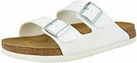 Birkenstock , Pantoletten in weiß, Sandalen für Herren