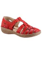 Sandalen in rood van Loretta