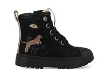 Shoesme Boot Biker Black Tiger SW21W006-A Zwart 