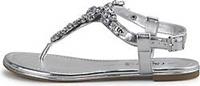 Buffalo , Riemchensandale Rhonda in silber, Sandalen für Damen