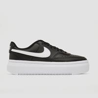 Nike court vision alta sneakers zwart/wit dames dames