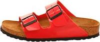 Birkenstock , Arizona - Klassische Pantolette in rot, Sandalen für Damen