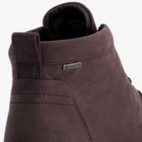 ecco Schnürstiefeletten, Nubukleder, für Damen, braun