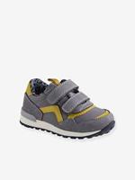 Klittenband sneakers babyjongen running stijl grijs