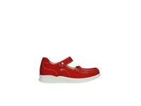 Wolky Two rot-sommer stretch Nubuck