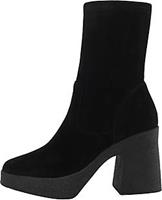 Ekonika , Stiefeletten Mit Trendiger Plateausohle in schwarz, Stiefel für Damen
