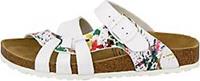 Lico , Pantolette Bioline Klecks in weiß, Sandalen für Damen