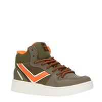 Vingino Odiso hoge nubuck sneakers kaki