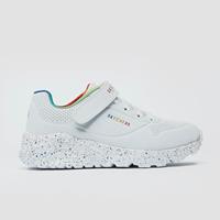 Skechers Uno Lite Rainbow Specks Sneakers Meisjes Wit