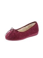 Your Look... for less! Dames ballerina bordeaux Größe