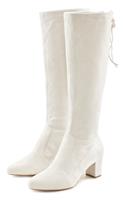 Lascana Stiefel, vegan aus elastischem Stretchmaterial mit Langschaft und Blockabsatz