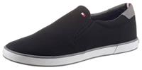 Tommy Hilfiger Slip-on sneakers ICONIC SLIP ON SNEAKER met stretchinzetten opzij