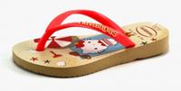 Stoute-schoenen.nl Havaianas Kids Slim Hello Kitty Beige / Khaki HAV26