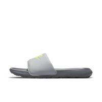 Nike Victori One Slippers Donkergrijs Lichtgrijs Neongeel