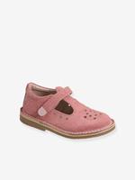 VERTBAUDET Leren meisjes sandalen kleutercollectie roze