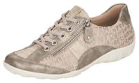 Remonte Veterschoenen met fijne metallic glans, vrijetijdsschoen, halfhoge schoen, veterschoen