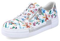 Rieker Plateausneakers met lenteachtige bloemenprint