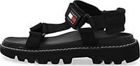TOMMY-JEANS , Sandale in schwarz, Sandalen für Damen
