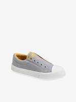 VERTBAUDET Elastische stoffen sneakers baby jongen grijs